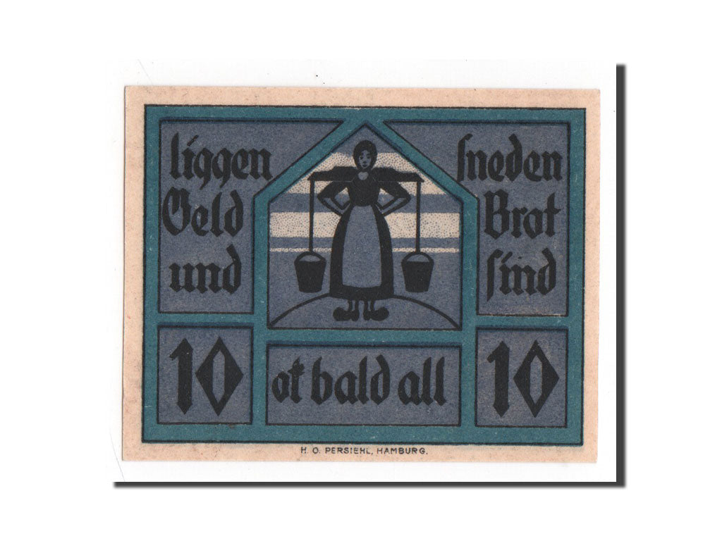Banknote, Germany, Neuhaus, 10 Pfennig, 1921, 1921-02-01, UNC(65-70), Mehl:947.2
