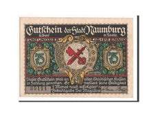Banknote, Germany, Naumburg a.S. Stadt, 75 Pfennig, 1921, UNC(65-70), Mehl:928.6