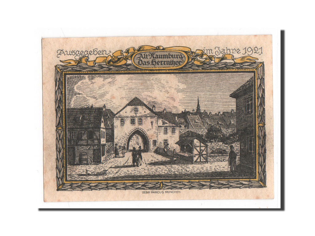 Banknote, Germany, Naumburg a.S. Stadt, 25 Pfennig, 1921, UNC(65-70), Mehl:928.6