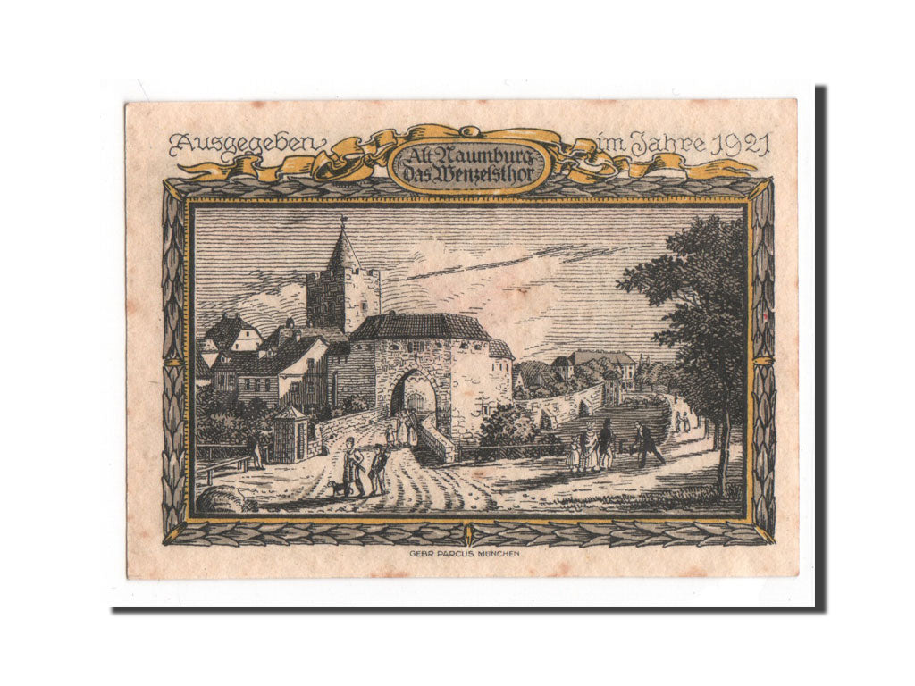Banknote, Germany, Naumburg a.S. Stadt, 25 Pfennig, 1921, UNC(65-70), Mehl:928.6