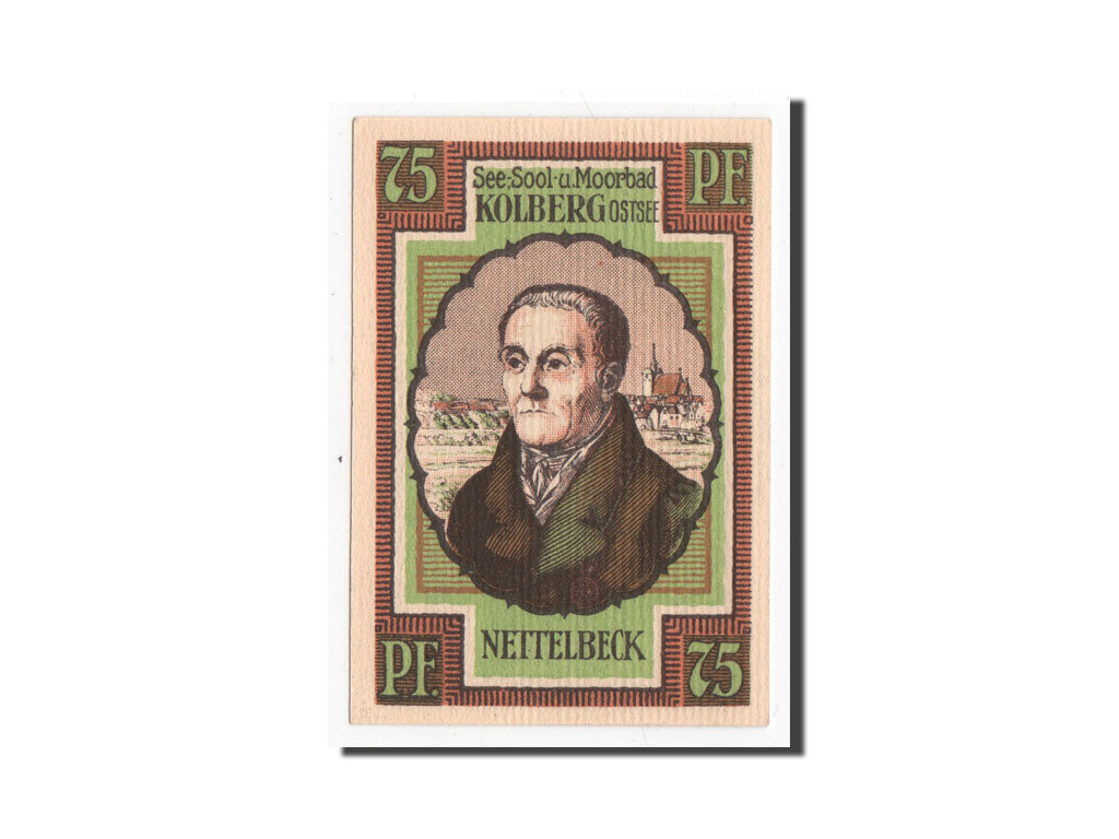 Billet, Allemagne, Kolberg Stadt, 75 Pfennig, 1921, NEUF, Mehl:737.1