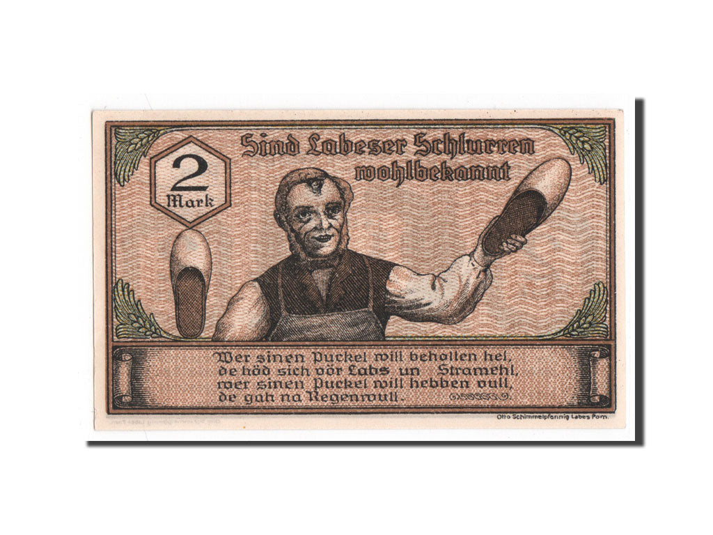 Banknote, Germany, Pommern, 2 Mark, 1921, 1921-10-01, UNC(65-70), Mehl:755.1d