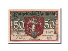 Banknote, Germany, Buttstadt Stadt, 50 Pfennig, UNC(65-70), Mehl:211.1a
