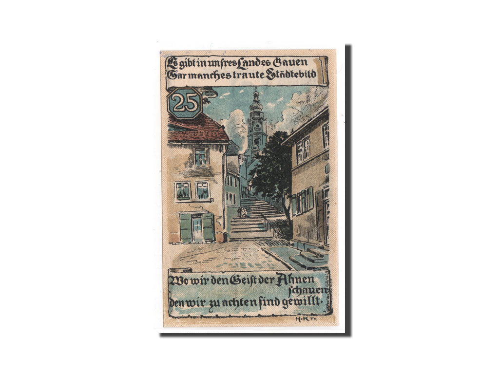 Banknote, Germany, Buttstadt Stadt, 25 Pfennig, UNC(65-70), Mehl:211.1a
