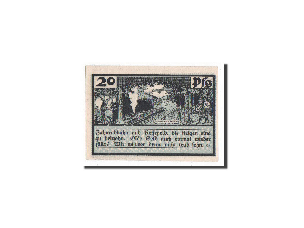 Banknote, Germany, Schmiedfeld Gemeinde, 20 Pfennig, UNC(65-70), Mehl:1187.2