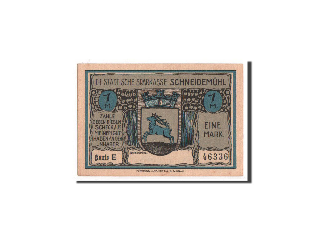 Billet, Allemagne, 1 Mark, NEUF