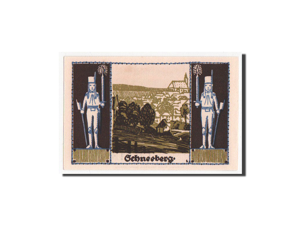 Banknote, Germany, Schneeberg, 50 Pfennig, 1921, UNC(65-70), Mehl:1190.1a