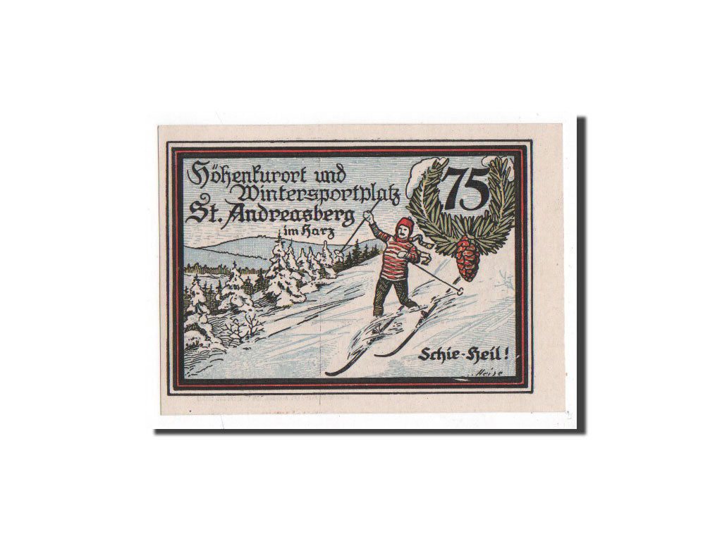 Banknote, Germany, Hannover, 75 Pfennig, 1921, UNC(65-70), Mehl:1164.1a