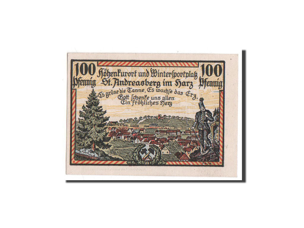 Banknote, Germany, Hannover, 100 Pfennig, 1921, UNC(65-70), Mehl:1164.1a