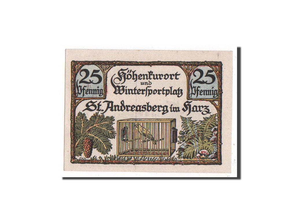 Banknote, Germany, Hannover, 25 Pfennig, 1921, UNC(65-70), Mehl:1164.1a