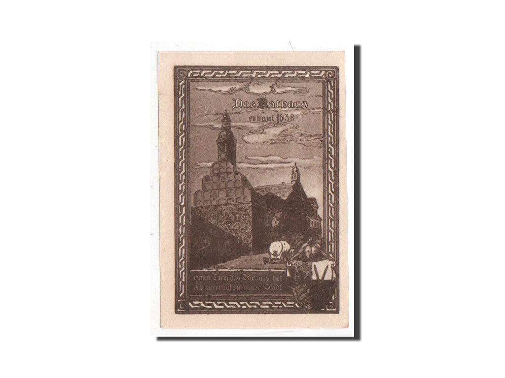 Banknote, Germany, Allstedt, 50 Pfennig, 1921, UNC(65-70), Mehl:15.1