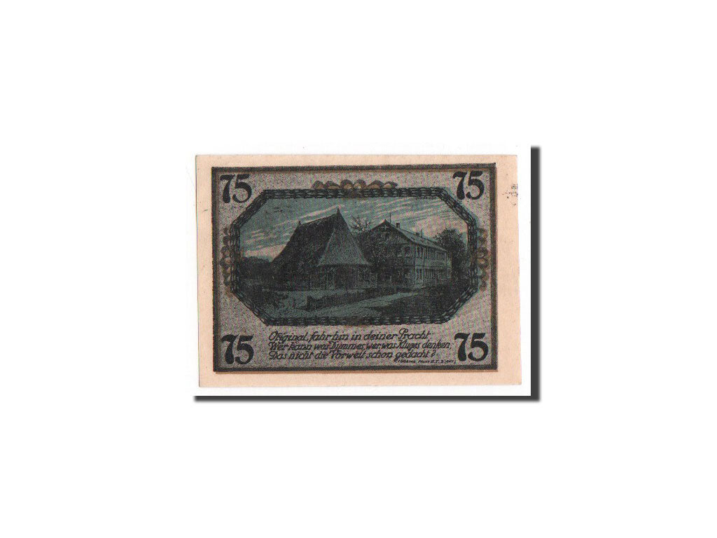 Banknote, Germany, Schnelsen Gemeinde, 75 Pfennig, UNC(65-70), Mehl:1192.1