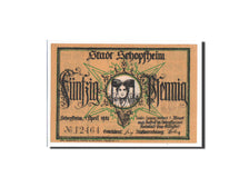 Banconote, Germania, Schopfheim Stadt, 50 Pfennig, 1921, FDS, Mehl:1201.2