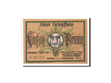 Billet, Allemagne, Schopfheim Stadt, 50 Pfennig, 1921, NEUF, Mehl:1201.2