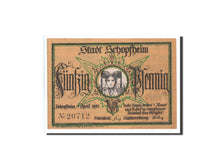 Geldschein, Deutschland, Schopfheim Stadt, 50 Pfennig, 1921, UNZ, Mehl:1201.2