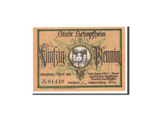 Geldschein, Deutschland, Schopfheim Stadt, 50 Pfennig, 1921, UNZ, Mehl:1201.2