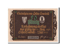 Banknot, Niemcy, Württemberg, 50 Pfennig, 1921, UNC(65-70), Mehl:1205.1