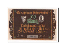 Banknot, Niemcy, Württemberg, 50 Pfennig, 1921, UNC(65-70), Mehl:1205.1