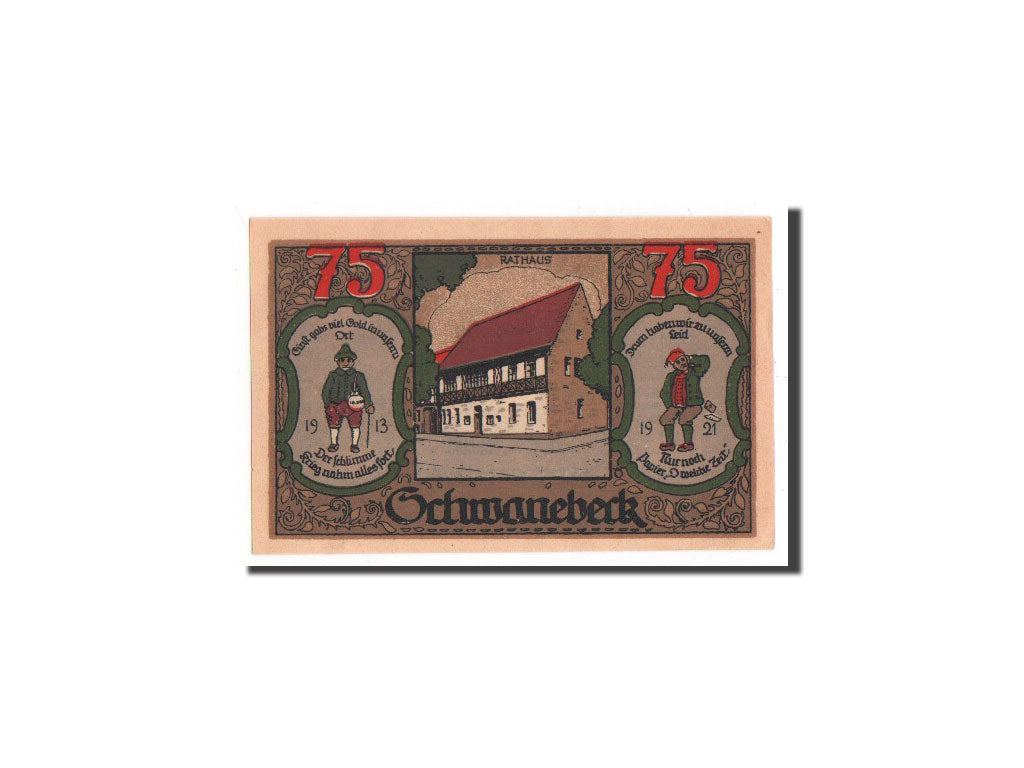 Banknote, Germany, Provinz Sachsen, 75 Pfennig, 1921, UNC(65-70), Mehl:1206.1