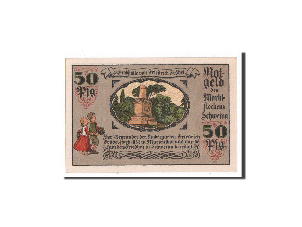 Banknote, Germany, Schweina Marktflecken, 50 Pfennig, 1921, UNC(65-70)