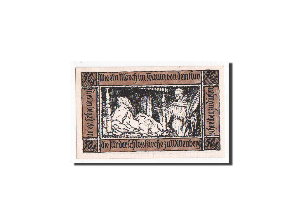 Banconote, Germania, Schweinitz Stadt, 50 Pfennig, 1921, FDS, Mehl:1212.1