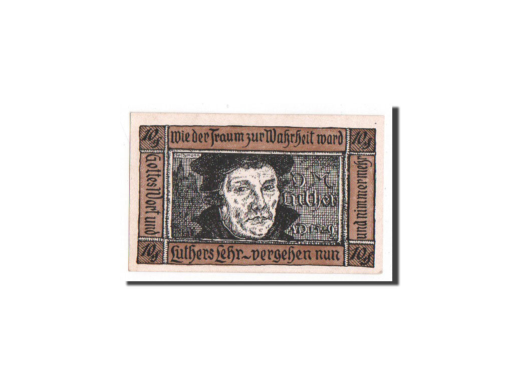 Banknote, Germany, Schweinitz Stadt, 10 Pfennig, 1921, UNC(64), Mehl:1212.1