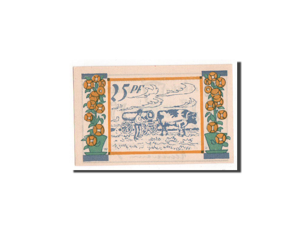 Banknote, Germany, Seeth Eckholt Gemeinde, 25 Pfennig, UNC(65-70), Mehl:1217.1a