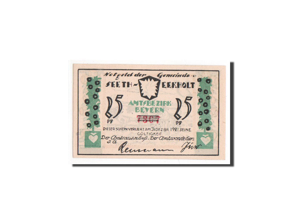 Banconote, Germania, Seeth Eckholt Gemeinde, 25 Pfennig, FDS, Mehl:1217.1a