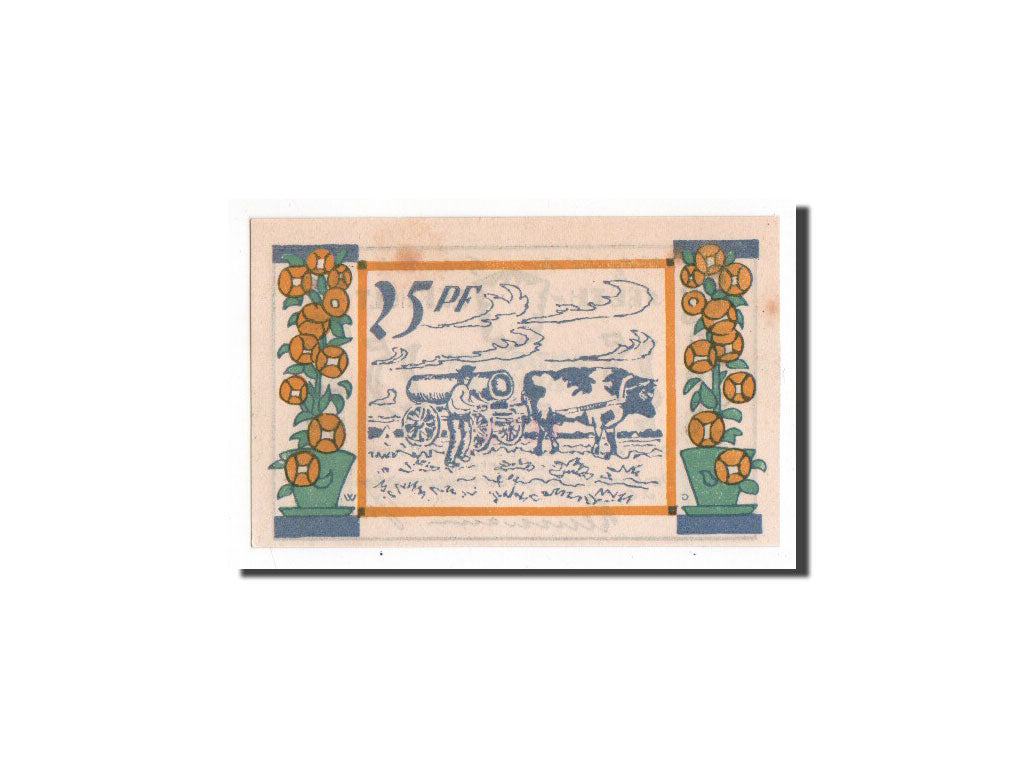 Banknote, Germany, Seeth Eckholt Gemeinde, 25 Pfennig, UNC(64), Mehl:1217.1a