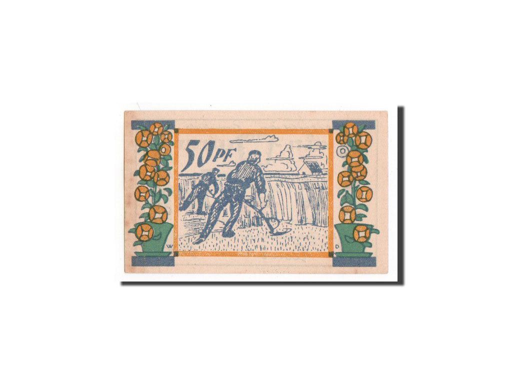 Banknote, Germany, Seeth Eckholt Gemeinde, 50 Pfennig, UNC(64), Mehl:1217.1a