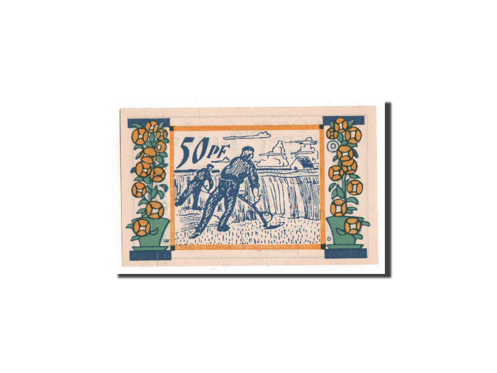 Banknote, Germany, Seeth Eckholt Gemeinde, 50 Pfennig, UNC(65-70), Mehl:1217.1a