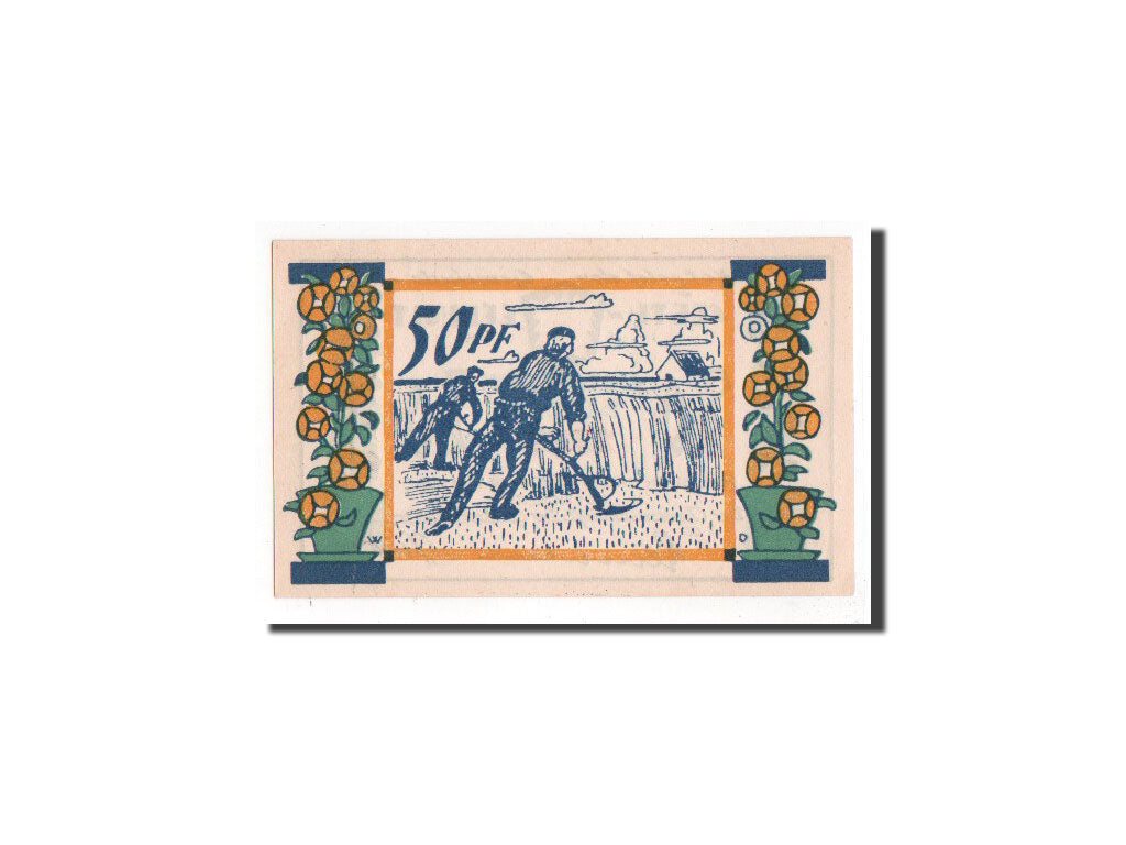 Banknote, Germany, Seeth Eckholt Gemeinde, 50 Pfennig, UNC(65-70), Mehl:1217.1a