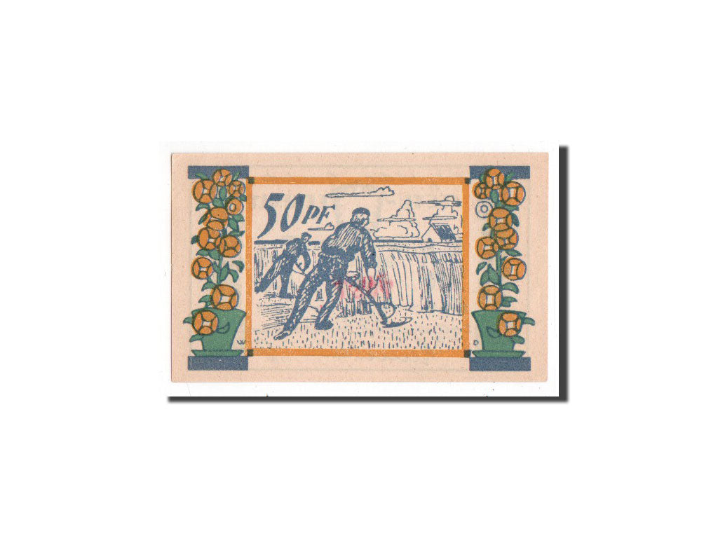 Banknote, Germany, Seeth Eckholt Gemeinde, 50 Pfennig, UNC(64), Mehl:1217.1a