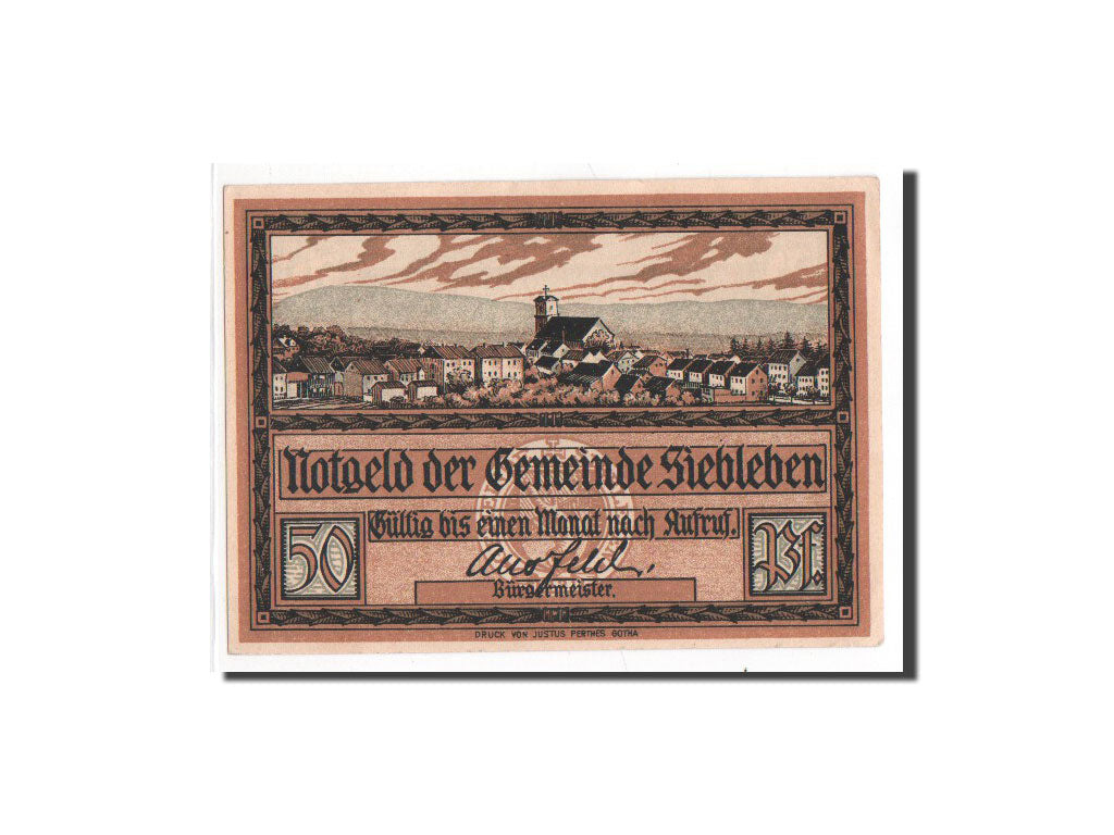 Banknote, Germany, Sachsen-Gotha, 50 Pfennig, UNC(65-70), Mehl:1222.1b