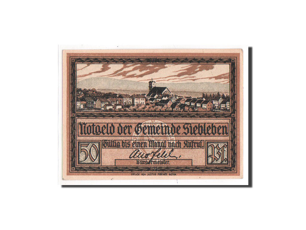 Banknote, Germany, Sachsen-Gotha, 50 Pfennig, UNC(65-70), Mehl:1222.1b