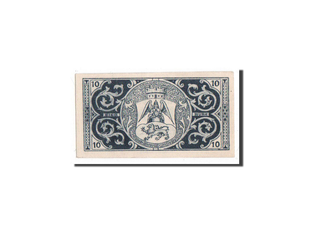 Banknote, Germany, Siegburg, 10 Pfennig, 1921, UNC(65-70), Mehl:1225.1