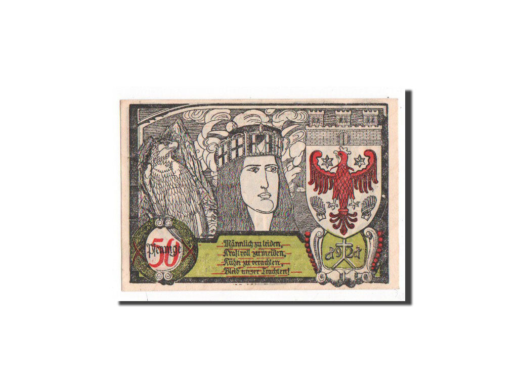 Banconote, Germania, Soldin, 50 Pfennig, 1921, 1921-05-01, FDS, Mehl:1235