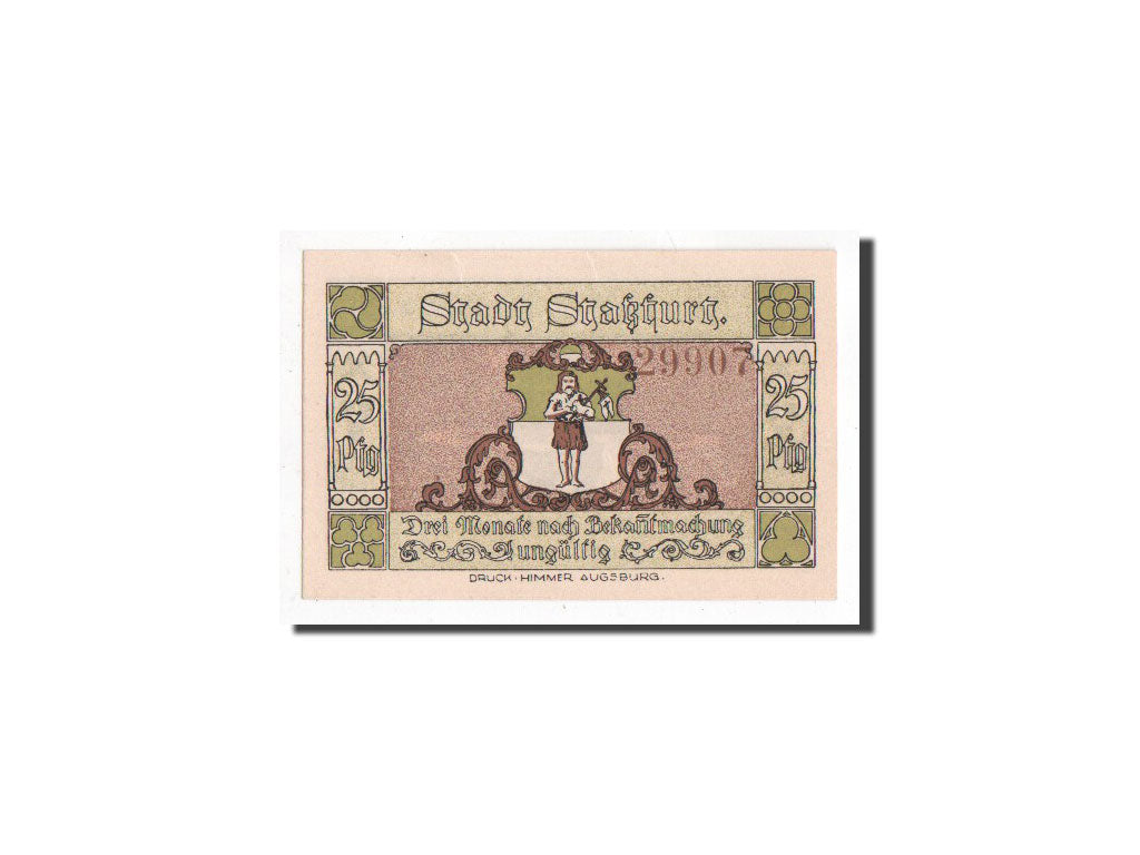 Banknote, Germany, Stassfurt, 25 Pfennig, 1921, UNC(65-70), Mehl:1256.1a