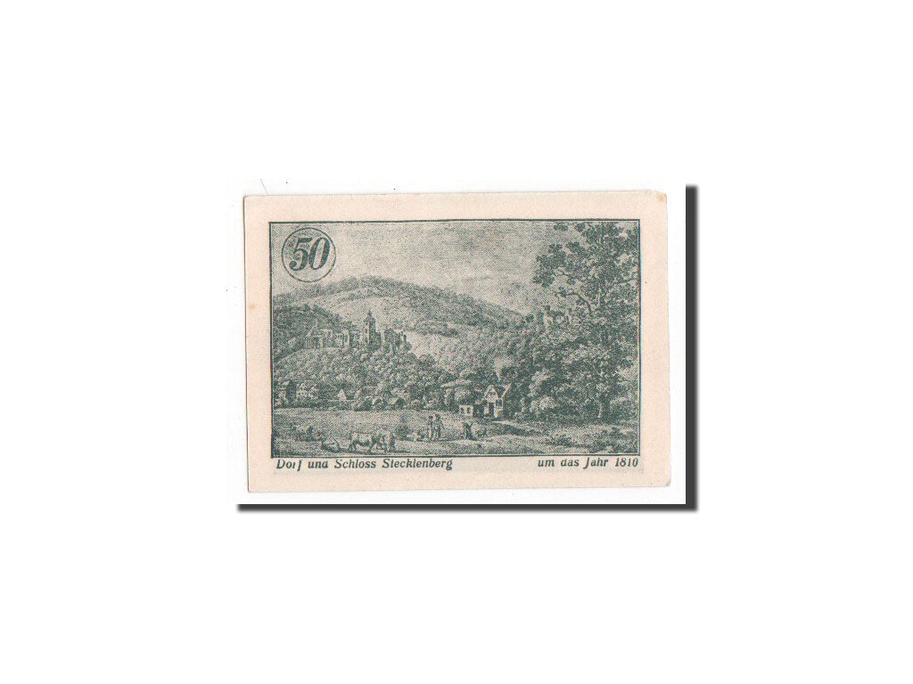Banknote, Germany, Stecklenberg, 50 Pfennig, 1921, 1921-09-01, UNC(65-70)