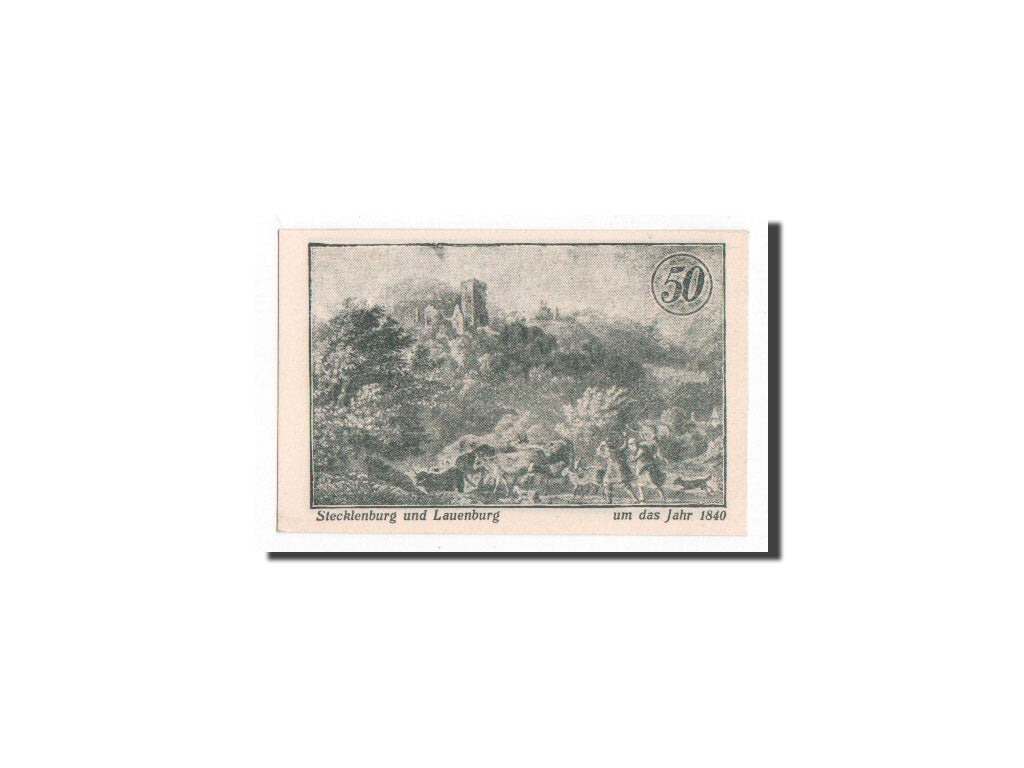 Banknote, Germany, Stecklenberg, 50 Pfennig, 1921, 1921-09-01, UNC(65-70)
