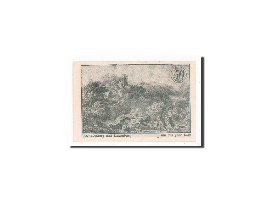 Banknote, Germany, Stecklenberg, 50 Pfennig, 1921, 1921-09-01, UNC(65-70)