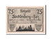 Banknote, Germany, Stecklenberg, 75 Pfennig, 1921, 1921-09-01, UNC(65-70)