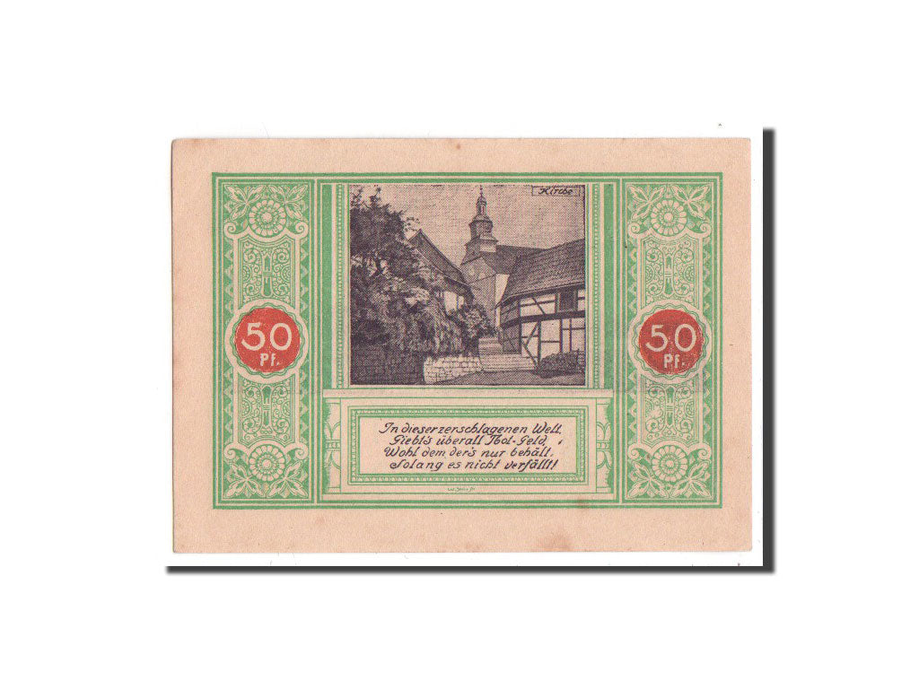 Banknote, Germany, Sachsen-Meiningen, 50 Pfennig, UNC(65-70), Mehl:1261.1a