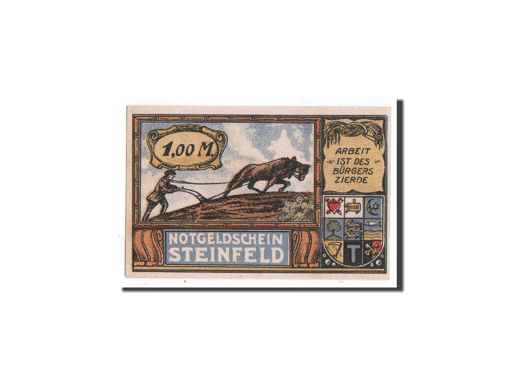 Banknote, Germany, Schleswig-Holstein, 1 Mark, 1921, UNC(65-70), Mehl:1262.4
