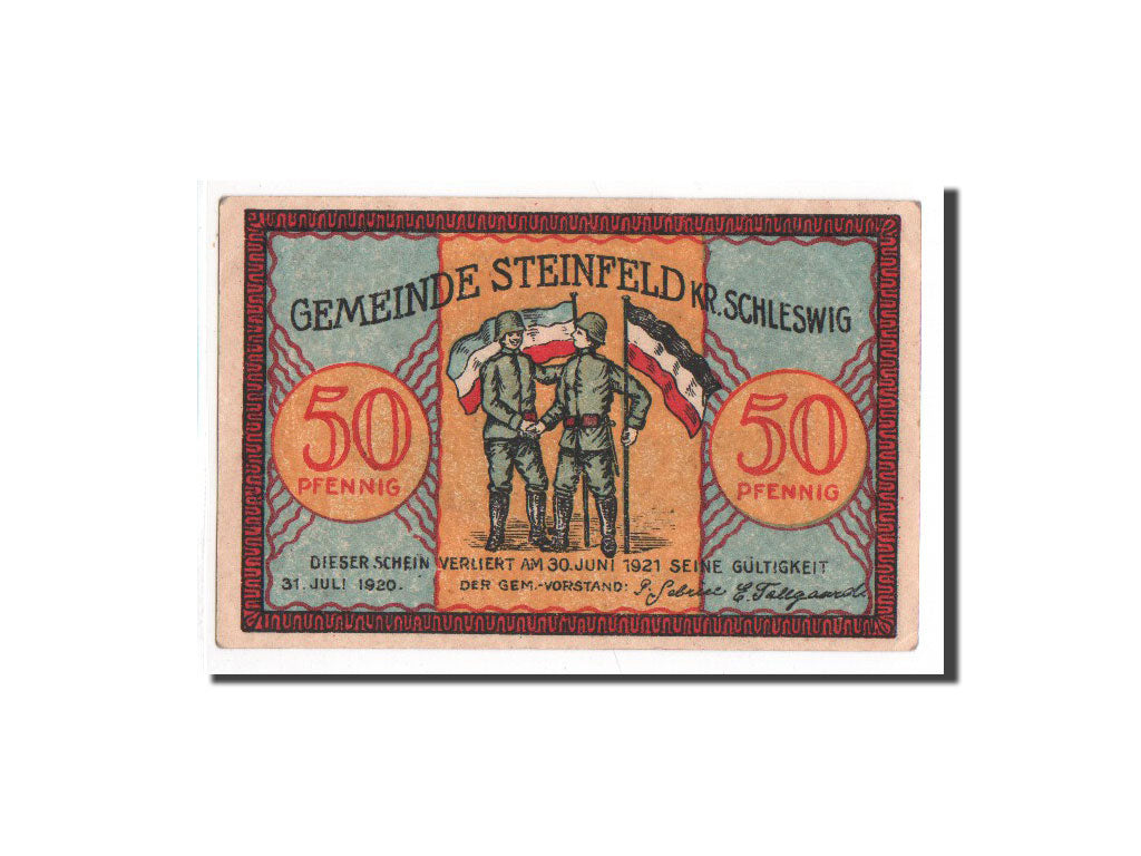 Banknote, Germany, Schleswig-Holstein, 50 Pfennig, 1920, UNC(64), Mehl:1262.3