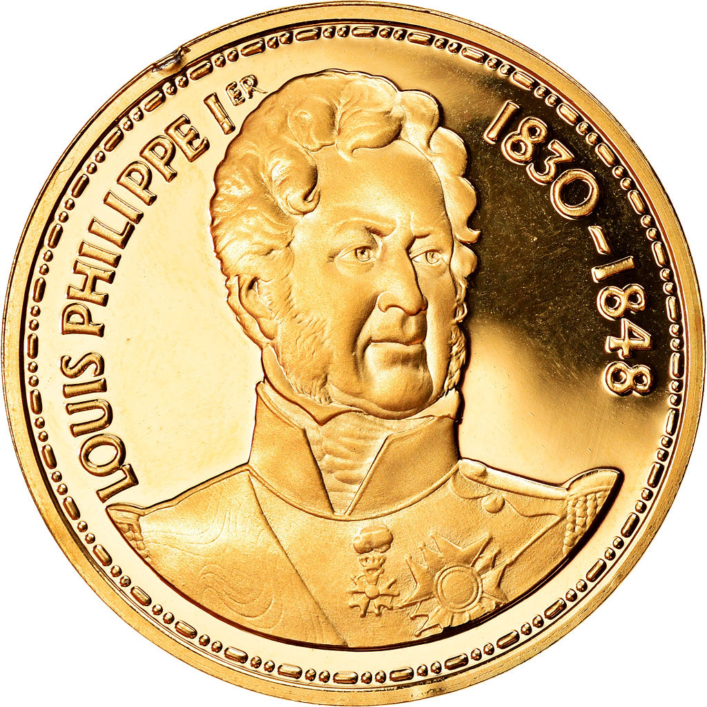 França, Medal, Les Rois de France, Louis Philippe Ier, História, MS(63)