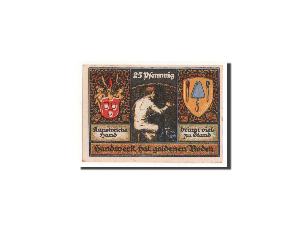 Banknote, Germany, Stolzenau a.d Weser, 25 Pfennig, 1921, 1921-11-15