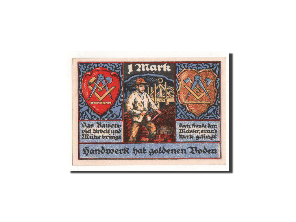 Banknote, Germany, Stolzenau a.d Weser, 1 Mark, 1921, 1921-11-15, UNC(65-70)
