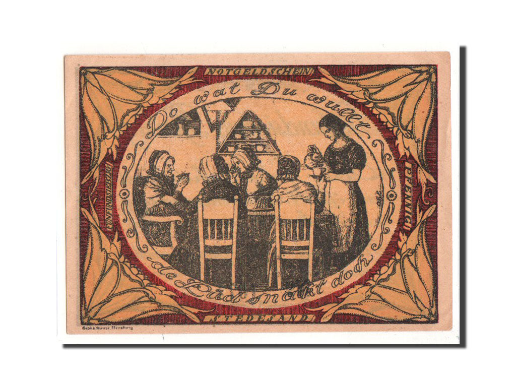 Banknote, Germany, Stedesand Gemeinde, 75 Pfennig, 1920, 1920-10-10, UNC(65-70)