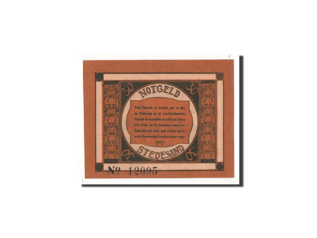 Banknote, Germany, Stedesand Gemeinde, 30 Pfennig, 1920, 1920-10-10, UNC(65-70)